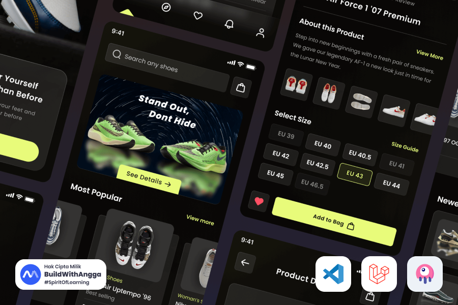 horray ui ux design plus laravel